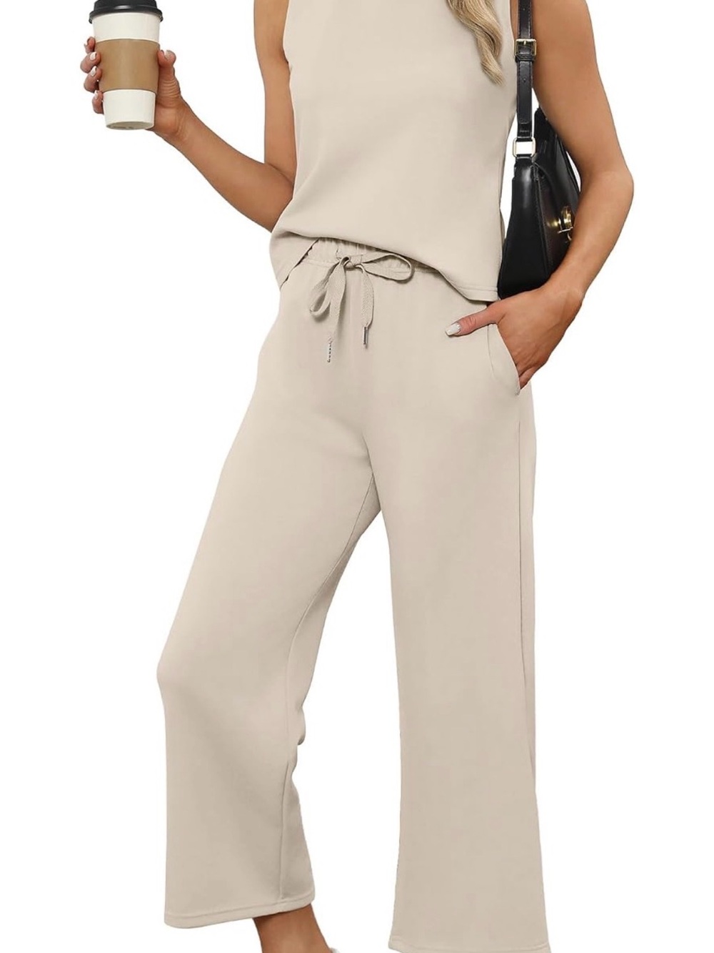 Sampeel Two Piece Summer Set Travel Outfit